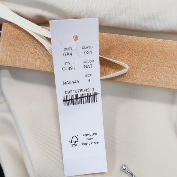 J.Crew Strapless Colorblock Midi Mixy Dress Natural Black Size Small NWT - Picture 5 of 8